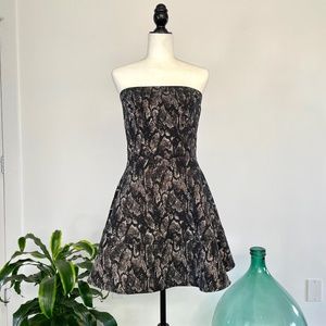 Strapless mini party dress - Size 8